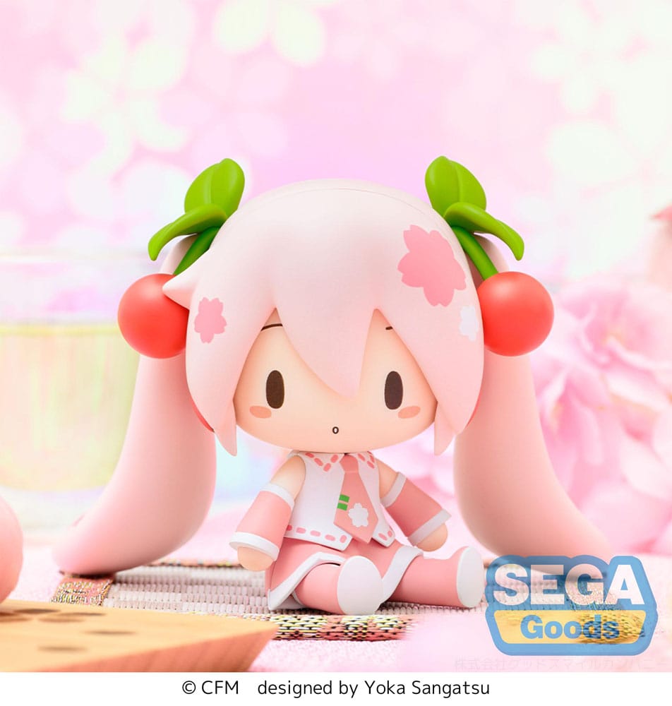 Character Vocal Series 01: Hatsune Miku Fuwa Petit Chibi Figure Sakura Miku 8 cm  4582733445786