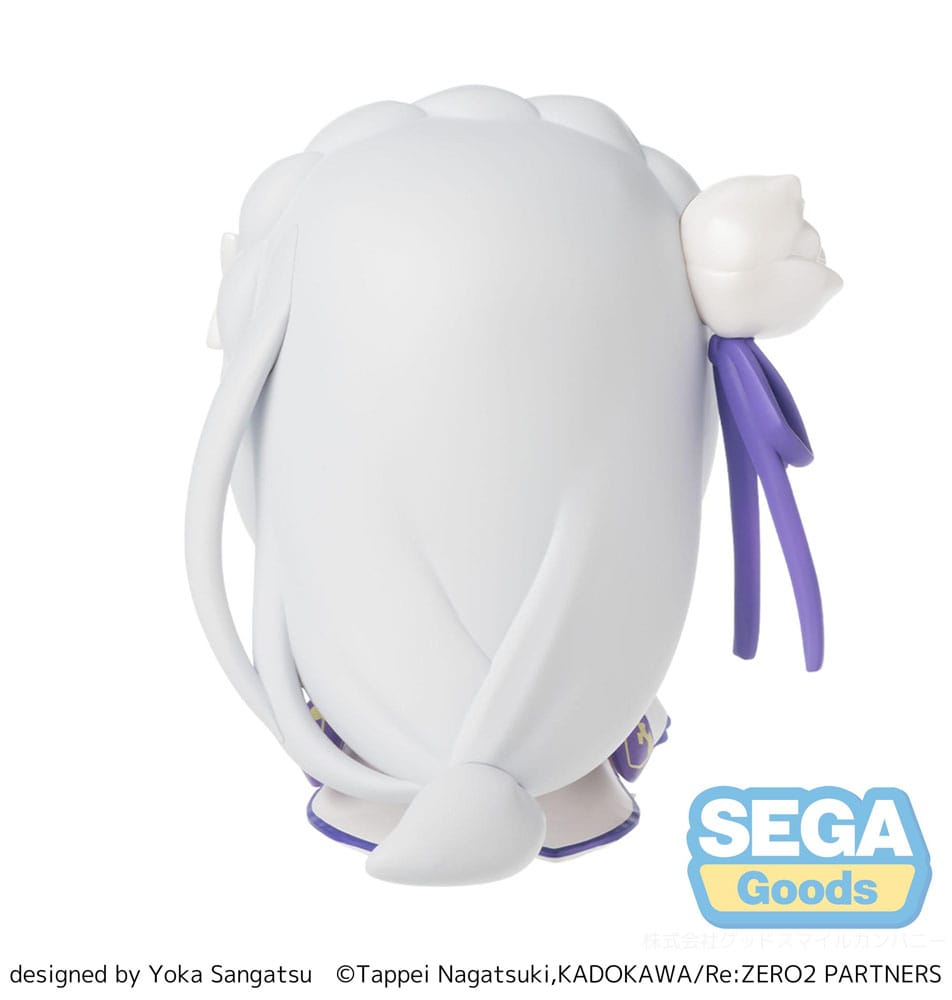 Re:Zero Starting Life in Another World Fuwa Petit Chibi Figure Emilia 8 cm 4582733445793