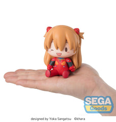 Evangelion: New Theatrical Edition Fuwa Petit Chibi Figure Asuka Plug Suit 8 cm  4582733445816