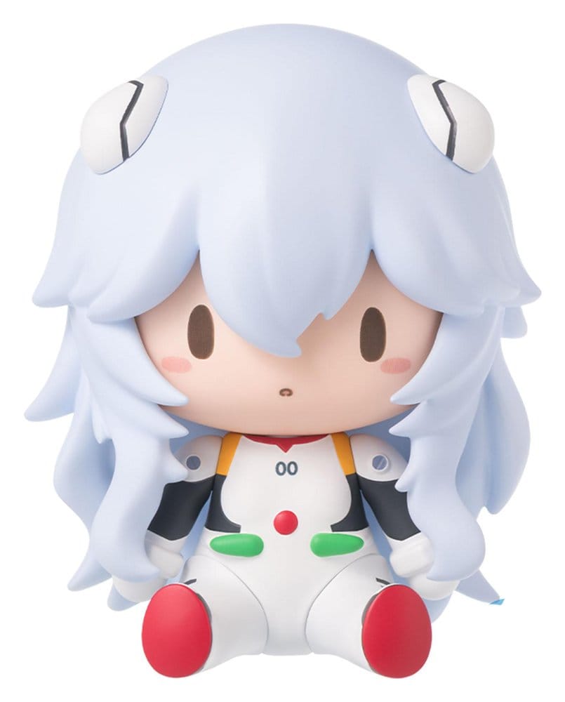 Evangelion: 3.0+1.0 Thrice Upon a Time Fuwa Petit Chibi Figure Rei: Long Hair 8 cm  4582733445878