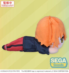 COLORFUL STAGE! The Movie: A Miku Who Can't Sing Nesoberi Lay-Down Plush Figure Shinonome Akito 16 cm 4582733446615