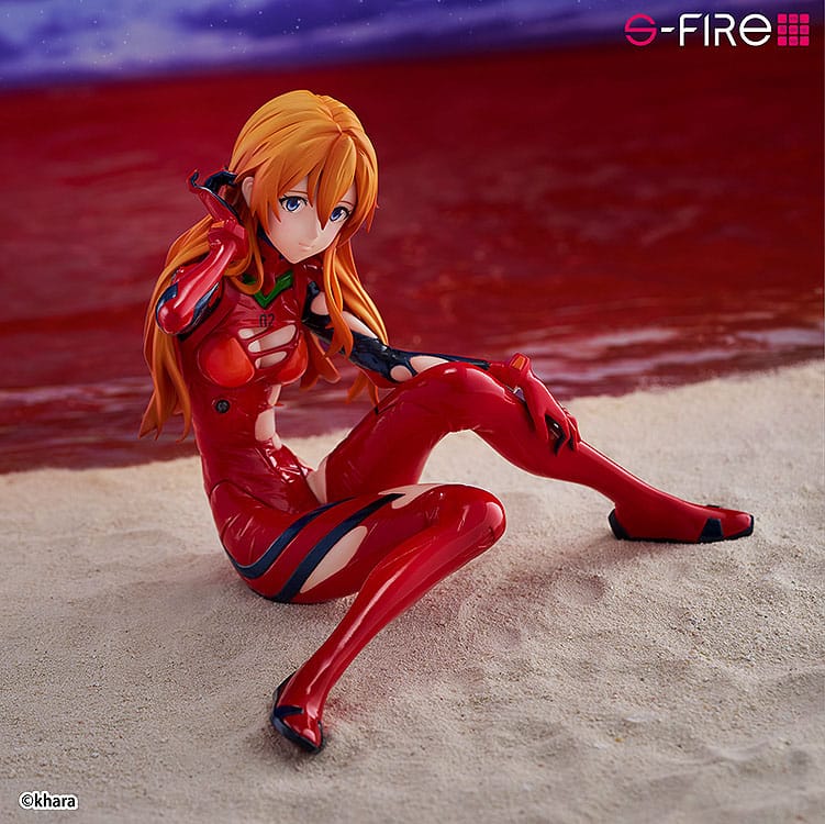 Rebuild of Evangelion S-Fire PVC Statue 1/7 Asuka Langley 12 cm 4582733446967