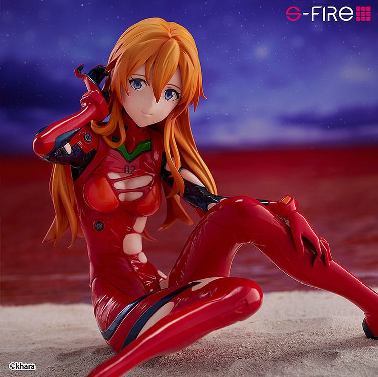 Rebuild of Evangelion S-Fire PVC Statue 1/7 Asuka Langley 12 cm 4582733446967