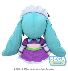 Character Vocal Series 01: Hatsune Miku Fuwa Petit Plush Figure Hatsune Miku x Love and Berry Dress Up and Dance! Sparkly Purple 40 cm 4582733447759