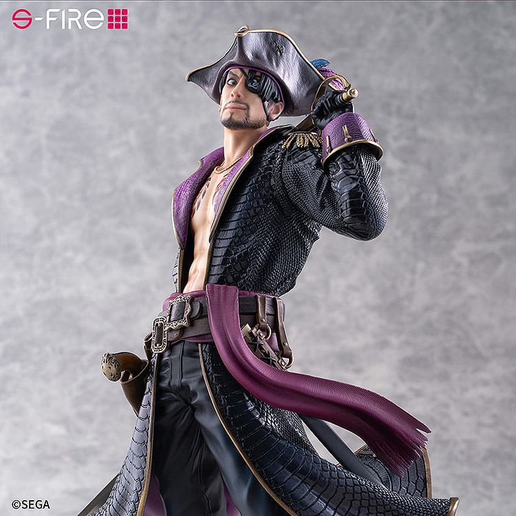 Like a Dragon: Pirate Yakuza in Hawaii S-Fire PVC Statue 1/7 Captain Majima (Goro Majima) 26 cm 4582733447780