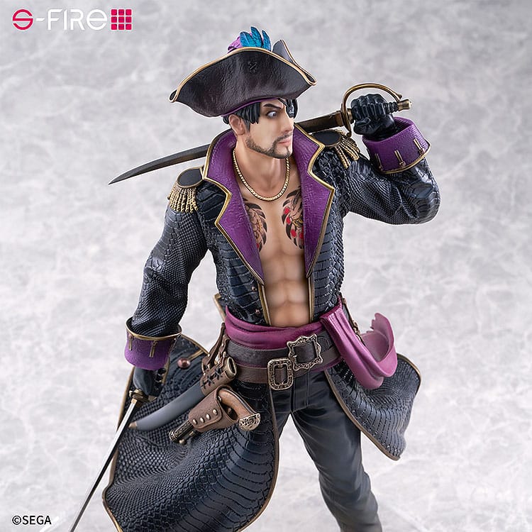 Like a Dragon: Pirate Yakuza in Hawaii S-Fire PVC Statue 1/7 Captain Majima (Goro Majima) 26 cm 4582733447780