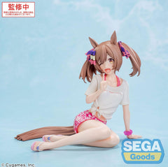 Uma Musume Pretty Derby Yumemirize PVC Statue Smart Falcon Gaze on Me! 14 cm               4582733450612