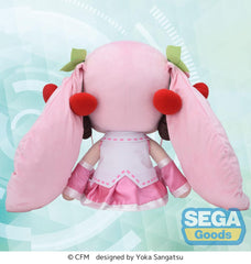 Character Vocal Series 01: Hatsune Miku Fuwa Petit Plush Figure Sakura Miku Dodeka Jumbo 50 cm 4582733451466