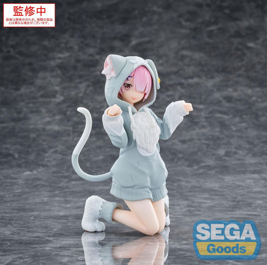 Re:Zero Starting Life in Another World Yumemirize PVC Statue Ram Mofumofu Pack 11 cm  4582733453248