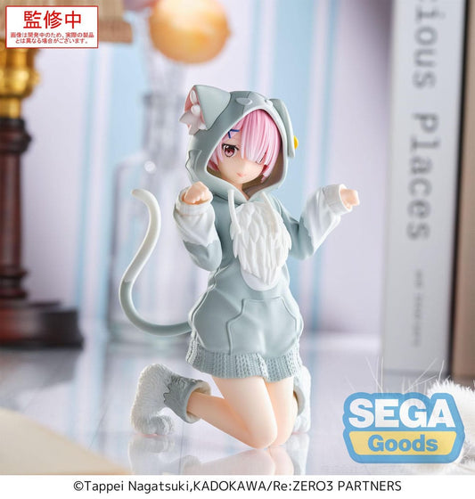 Re:Zero Starting Life in Another World Yumemirize PVC Statue Ram Mofumofu Pack 11 cm  4582733453248