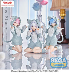 Re:Zero Starting Life in Another World Yumemirize PVC Statue Ram Mofumofu Pack 11 cm  4582733453248