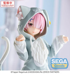 Re:Zero Starting Life in Another World Yumemirize PVC Statue Ram Mofumofu Pack 11 cm  4582733453248