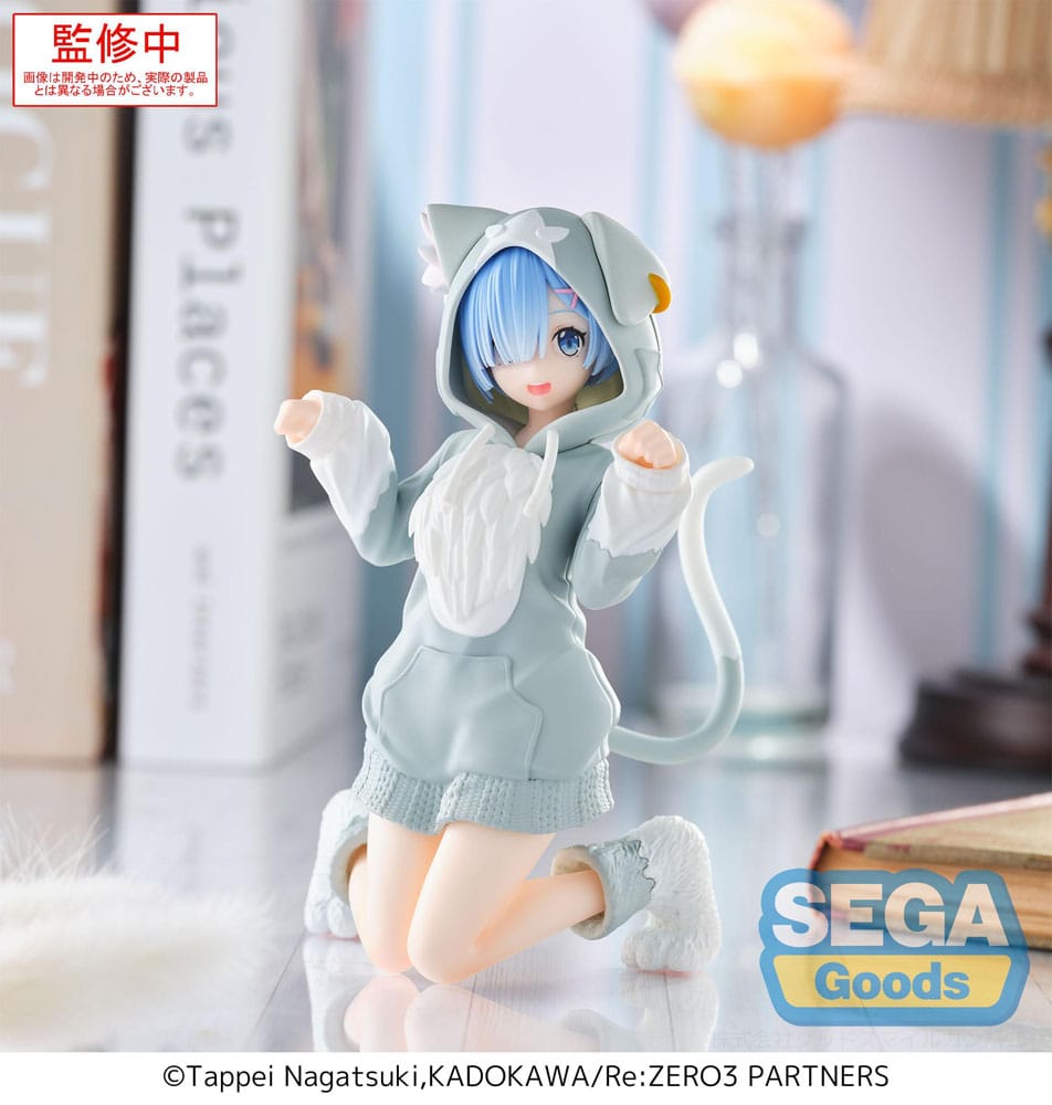 Re:Zero Starting Life in Another World Yumemirize PVC Statue Rem Mofumofu Pack 11 cm  4582733453255