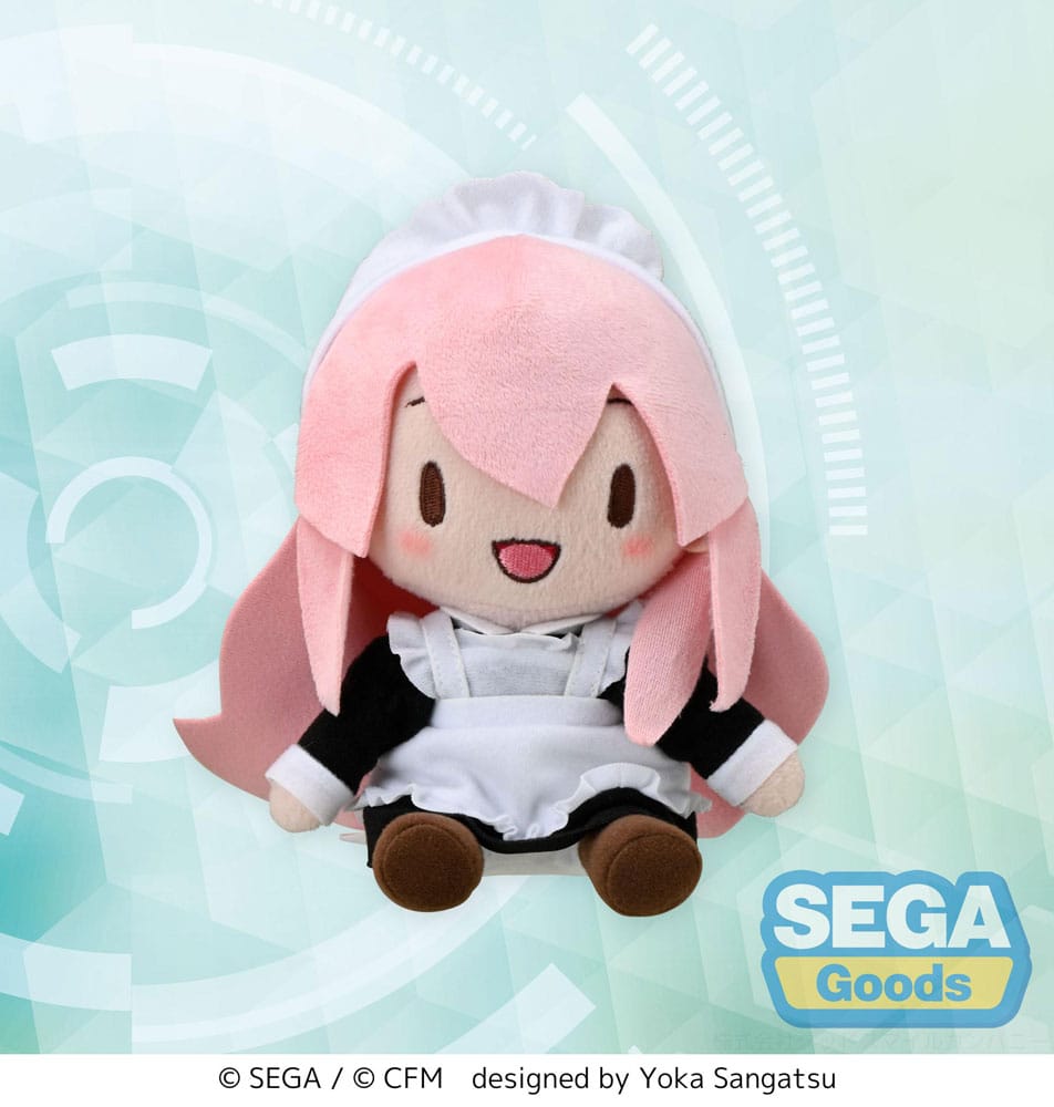 Hatsune Miku: Project DIVA Arcade Future Tone Fuwa Petit Plush Figure Megurine Luka Maid Ver. (EX) 16 cm 4582733454030