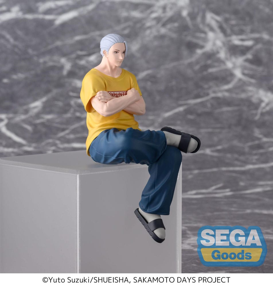 Sakamoto Days PM Perching PVC Statue Taro Sakamoto Serious Ver. 14 cm 4582733454207