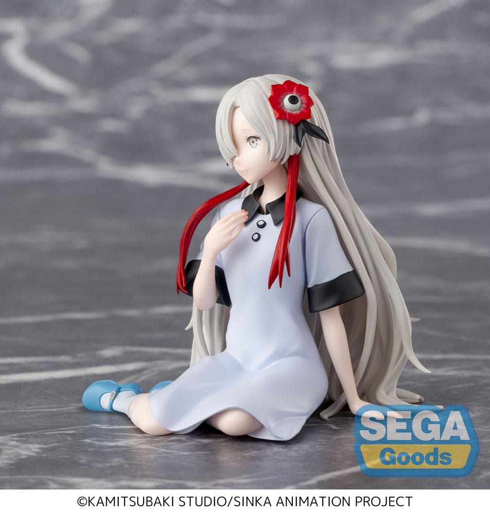 Kamitsubaki City under Construction PM Perching PVC Statue Sekai Yorukawa 9 cm 4582733454375