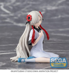 Kamitsubaki City under Construction PM Perching PVC Statue Sekai Yorukawa 9 cm 4582733454375