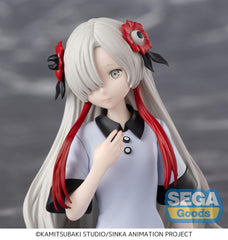 Kamitsubaki City under Construction PM Perching PVC Statue Sekai Yorukawa 9 cm 4582733454375