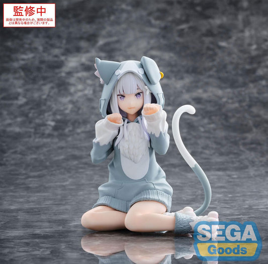 Re:Zero Starting Life in Another World Yumemirize PVC Statue Emilia Mofumofu Pack 11 cm  4582733454412