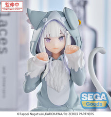 Re:Zero Starting Life in Another World Yumemirize PVC Statue Emilia Mofumofu Pack 11 cm  4582733454412