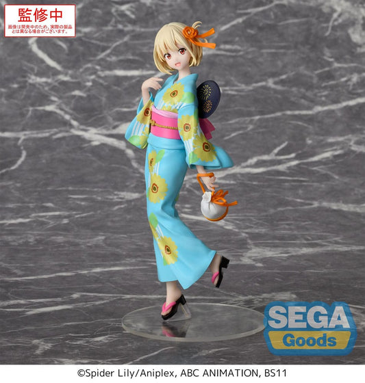 Lycoris Recoil Luminasta PVC Statue Chisato Nishikigi Festival in Yukata 19 cm 4582733455877