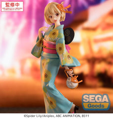 Lycoris Recoil Luminasta PVC Statue Chisato Nishikigi Festival in Yukata 19 cm 4582733455877