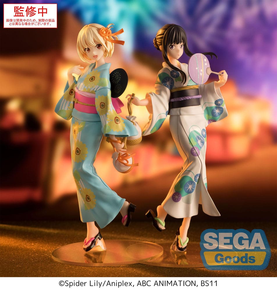 Lycoris Recoil Luminasta PVC Statue Chisato Nishikigi Festival in Yukata 19 cm 4582733455877