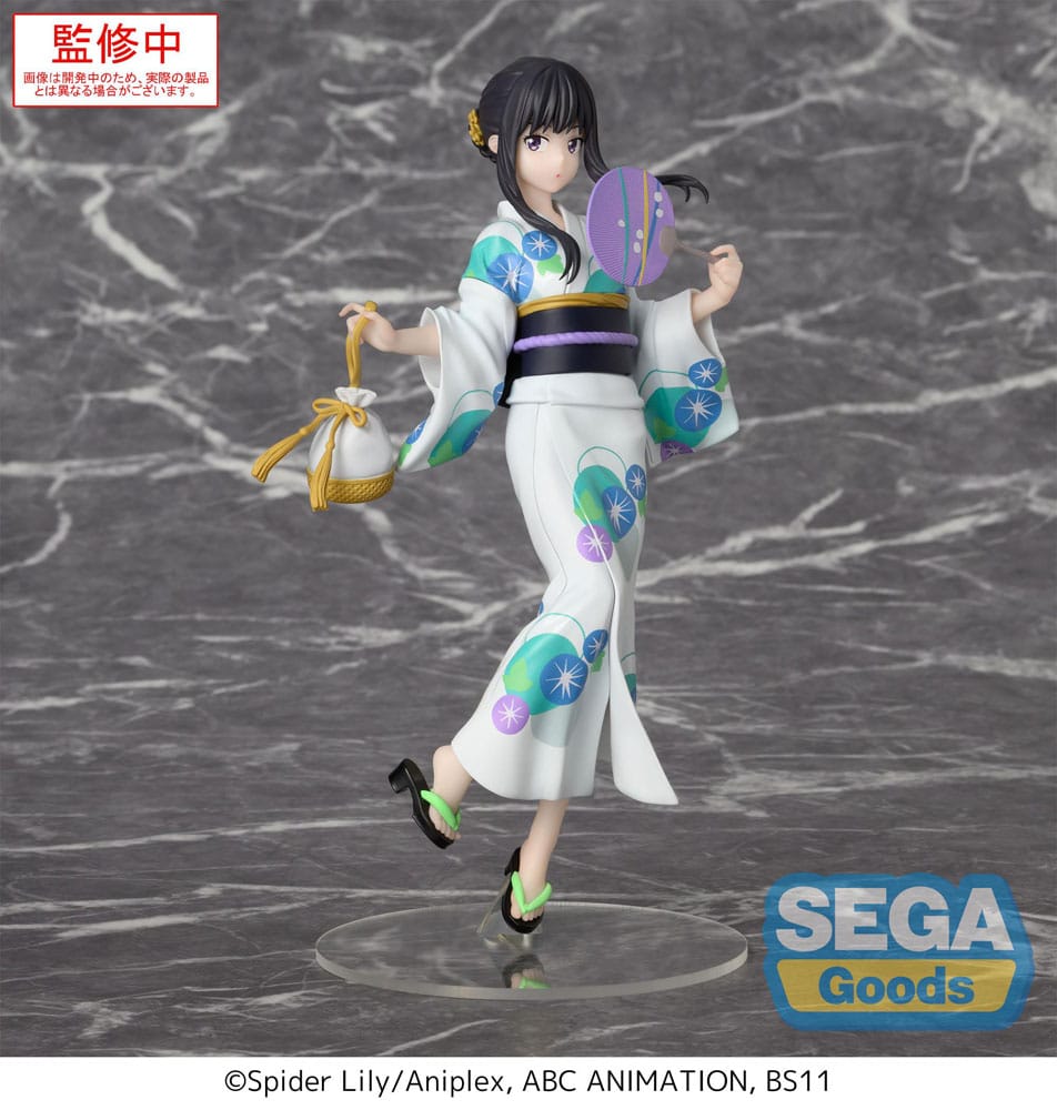 Lycoris Recoil Luminasta PVC Statue Takina Inoue Festival in Yukata 19 cm 4582733455884