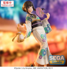 Lycoris Recoil Luminasta PVC Statue Takina Inoue Festival in Yukata 19 cm 4582733455884