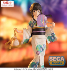 Lycoris Recoil Luminasta PVC Statue Takina Inoue Festival in Yukata 19 cm 4582733455884