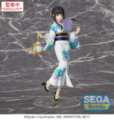 Lycoris Recoil Luminasta PVC Statue Takina Inoue Festival in Yukata 19 cm 4582733455884