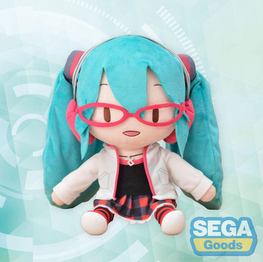 Hatsune Miku Project Diva Arcade Future Tone Fuwa Petit Plush Figure Hatsune Miku Natural LL 30 cm 4582733456102