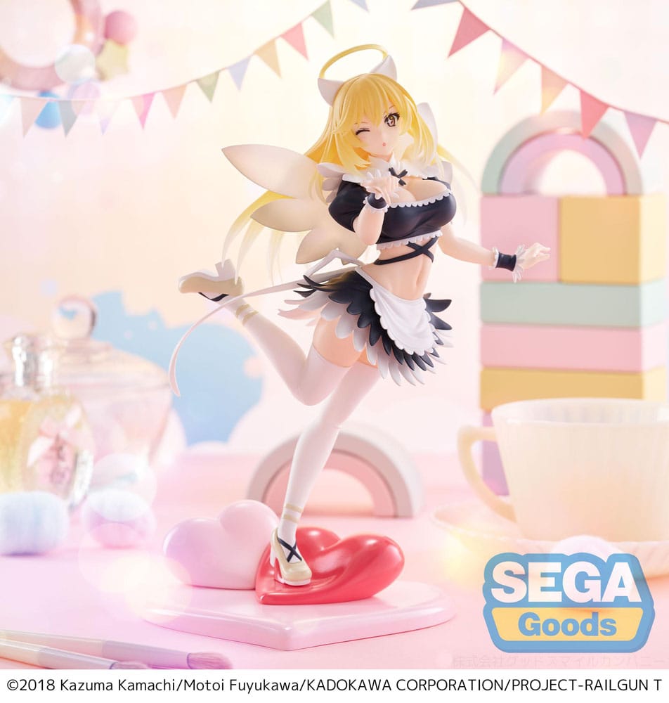 A Certain Scientific Railgun T Luminasta PVC Statue Misaki Shokuhou Fallen Angel Maid 20 cm 4582733456874