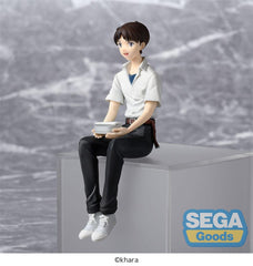 Rebuild of Evangelion PM Perching PVC Statue Shinji Ikari Evangelion New Theatrical Edition 14 cm 4582733457246
