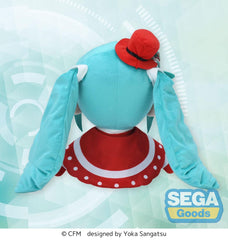 Character Vocal Series 01: Hatsune Miku Fuwa Petit Plush Figure Hatsune Miku Christmas LL 35 cm 4582733458328