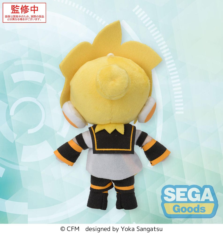 Character Vocal Series 02: Kagamine Rin/Len Fuwa Petit Mini Plush Figure Kagamine Len (EX) 17 cm       4582733458823