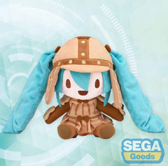 Character Vocal Series 01: Hatsune Miku Fuwa Petit Plush Figure Haniwa Miku M 20 cm     4582733459141