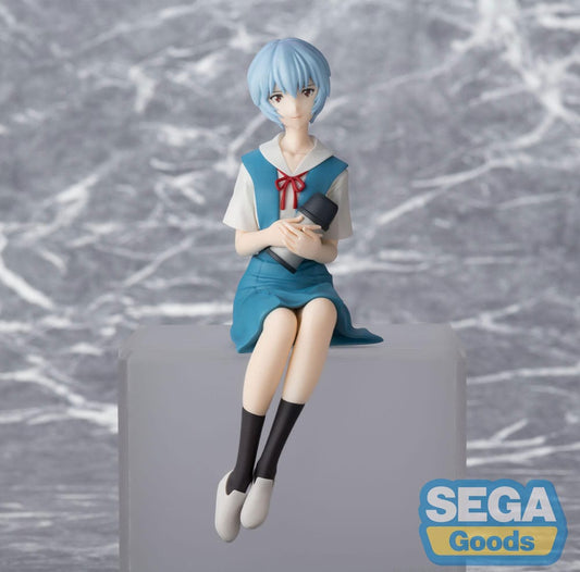 Rebuild of Evangelion PM Perching PVC Statue Rei Ayanami Evangelion New Theatrical Edition 14 cm 4582733459196
