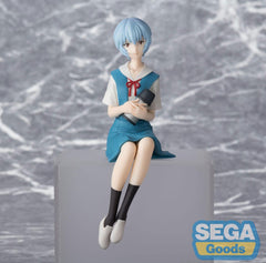 Rebuild of Evangelion PM Perching PVC Statue Rei Ayanami Evangelion New Theatrical Edition 14 cm 4582733459196