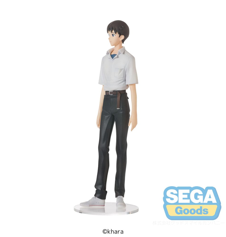 Rebuild of Evangelion High Premium PVC Statue Shinji Ikari Uniform Ver. Evangelion: New Theatrical Edition 22 cm            4582733459226