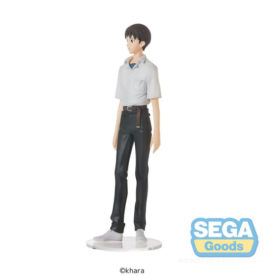 Rebuild of Evangelion High Premium PVC Statue Shinji Ikari Uniform Ver. Evangelion: New Theatrical Edition 22 cm            4582733459226