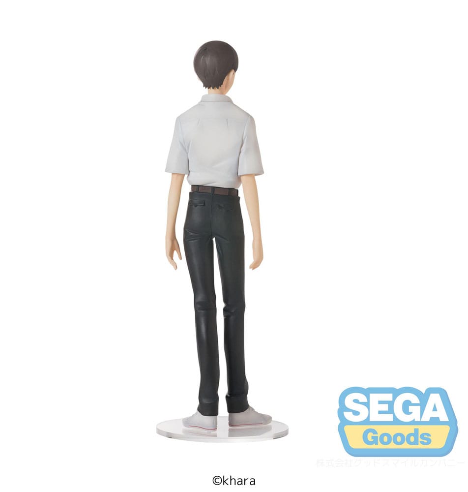 Rebuild of Evangelion High Premium PVC Statue Shinji Ikari Uniform Ver. Evangelion: New Theatrical Edition 22 cm            4582733459226