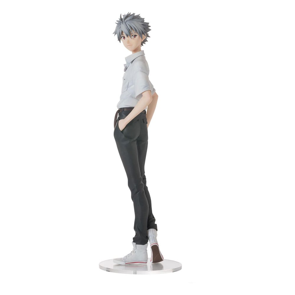 Rebuild of Evangelion High Premium PVC Statue Kaworu Nagisa Uniform Ver. Evangelion: New Theatrical Edition 22 cm            4582733459233