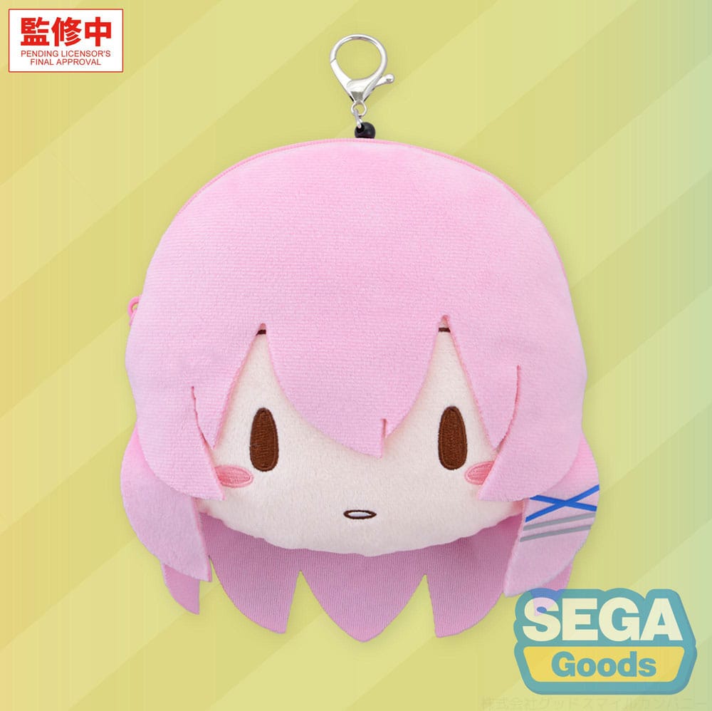 Hatsune Miku: Coloful Stage! Plush Keychain Megurine Luka School Sekai 15 cm  4582733459738