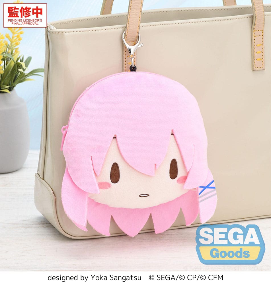 Hatsune Miku: Coloful Stage! Plush Keychain Megurine Luka School Sekai 15 cm  4582733459738
