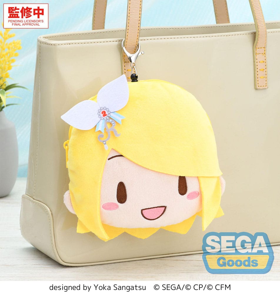 Hatsune Miku: Coloful Stage! Plush Keychain Kagamine Rin Stage Sekai 15 cm    4582733459783