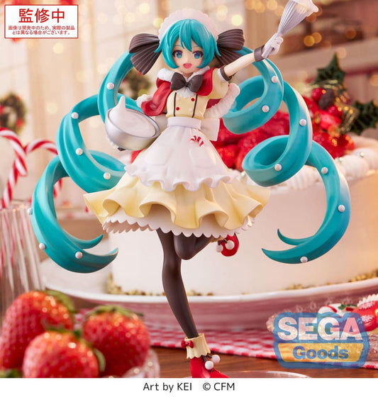 Character Vocal Series 01: Hatsune Miku Luminasta PVC Statue Hatsune Miku Christmas 2025 20 cm   4582733460802