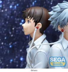 Rebuild of Evangelion Luminasta PVC Statue Shinji & Kaworu Evangelion: New Theatrical Edition Shinji Ver. 17 cm 4582733461489