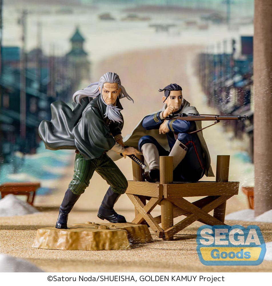 Golden Kamuy Xross Link Anime PVC Statue Toshizo Hijikata 13 cm   4582733461540