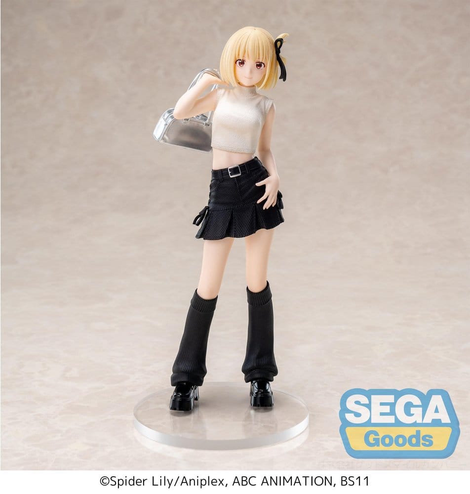 Lycoris Recoil High Premium Figure PVC Figure Chisato Nishikigi Street Snap 20 cm 4582733461809